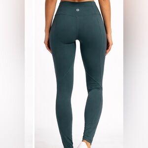 lululemon athletica High-Rise Leggings in Deep Teal Green
